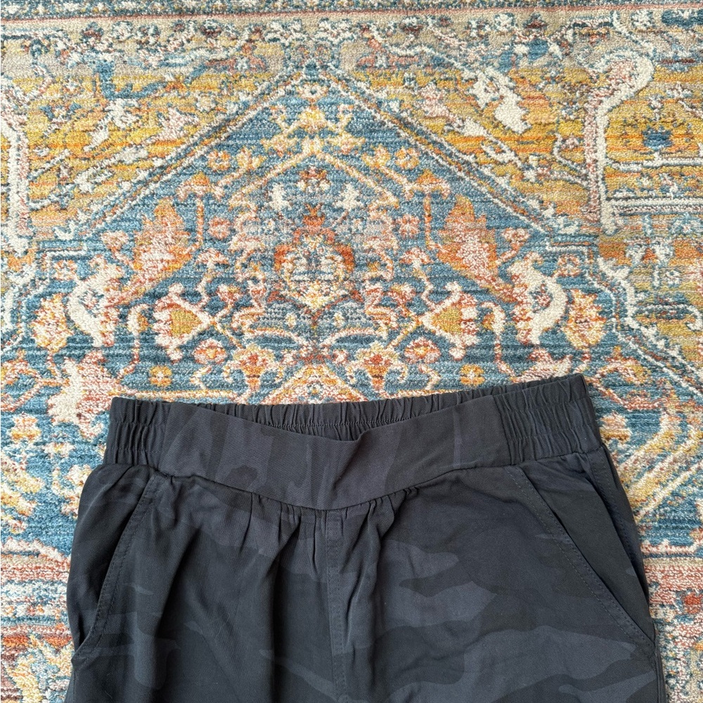 Splendid Black/Grey Lightweight Camo Pants - Picture 3 of 6